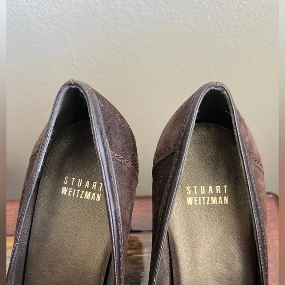 Stuart Weitzman shoes women Size 9M brown color - Picture 2 of 9